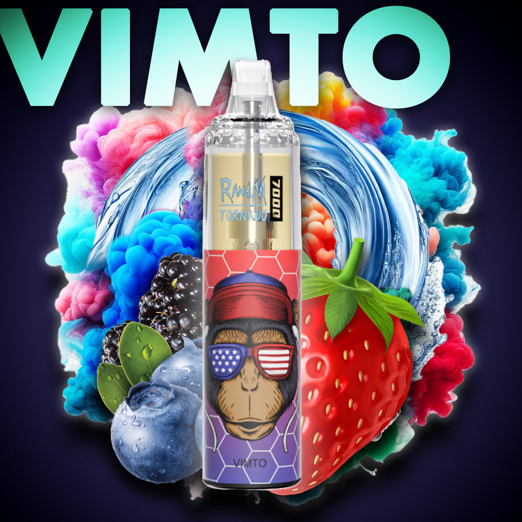 RandM Tornado Vape 7000 Puffs Vimto Liquid
