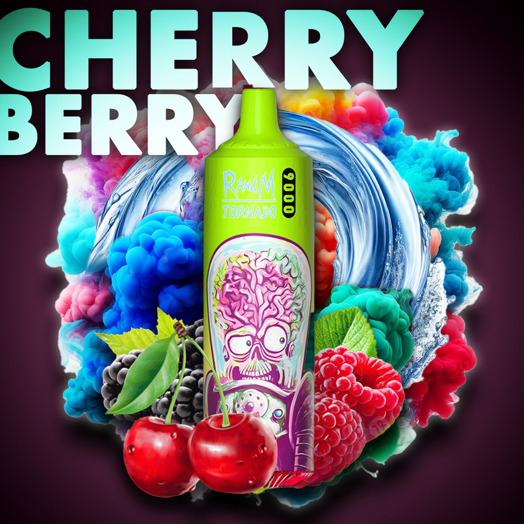 RandM Tornado Vape 9000 Cherry Berry