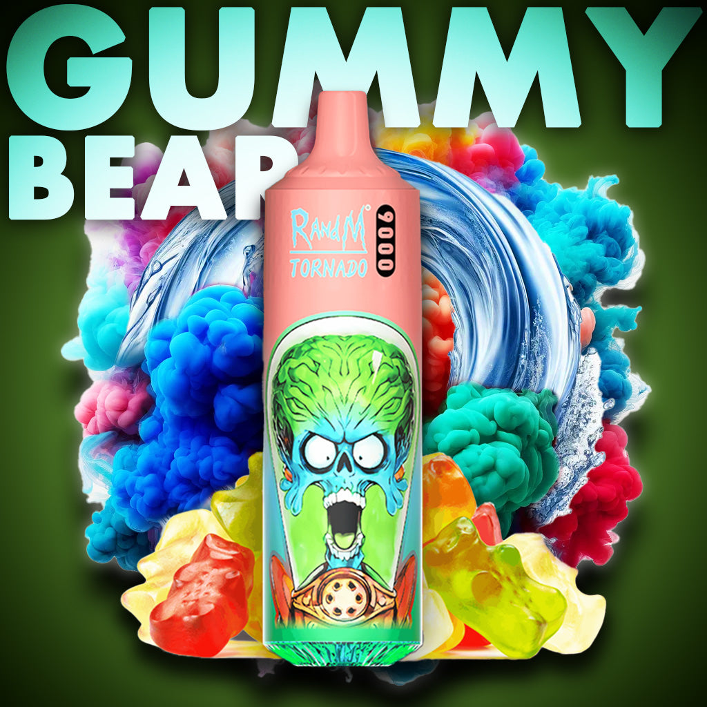 RandM Tornado Vape 9000 Puffs Gummybear Liquid