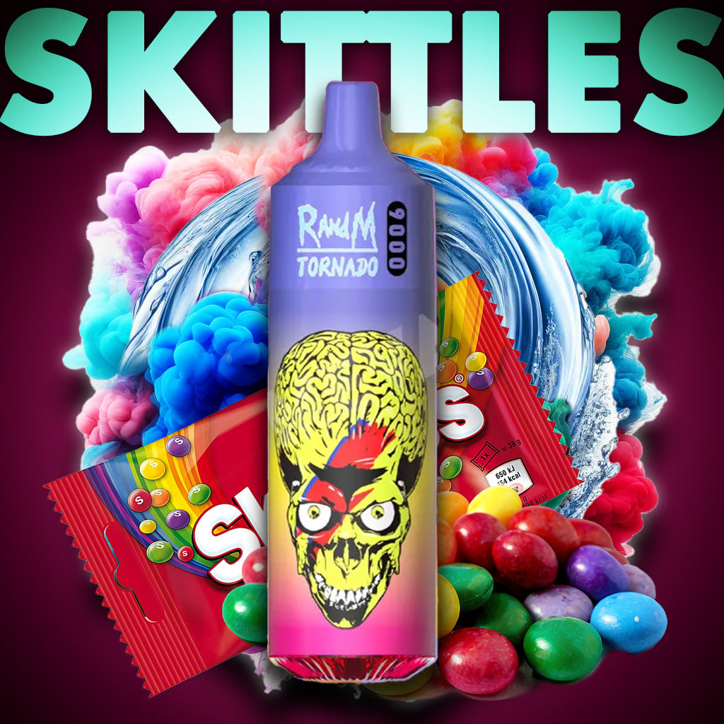 randm tornado 9000 skittles liquid
