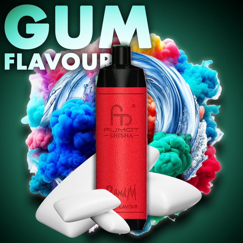 RandM Shisha 10000 in der Geschmacksrichtung Gum Flavour