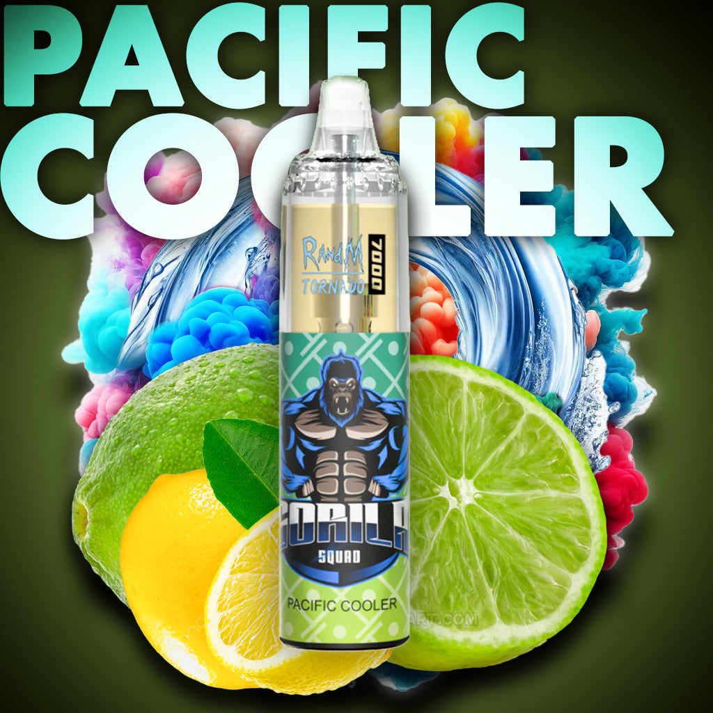 RandM Tornado Vape 7000 Puffs Pacific Cooler ELiquid