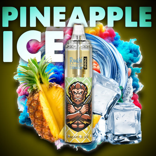 RandM Tornado Vape 7000 Pineapple Ice ELiquid