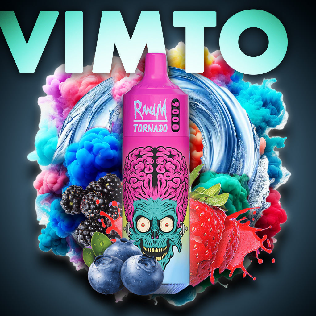 RandM Tornado Vape 9000 Puffs Vimto Liquid