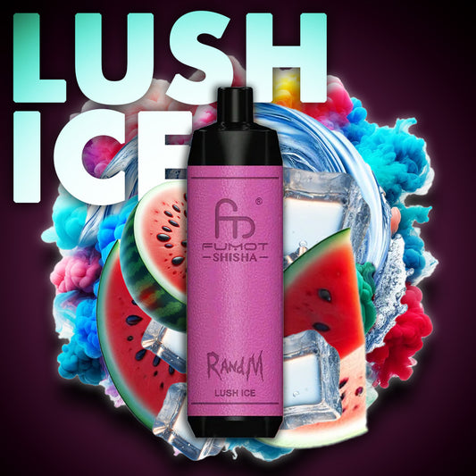 RandM Shisha 10000 in der Geschmacksrichtung Lush Ice