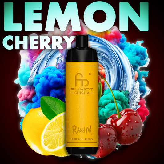 RandM Shisha 10000 in der Geschmacksrichtung Lemon Cherry