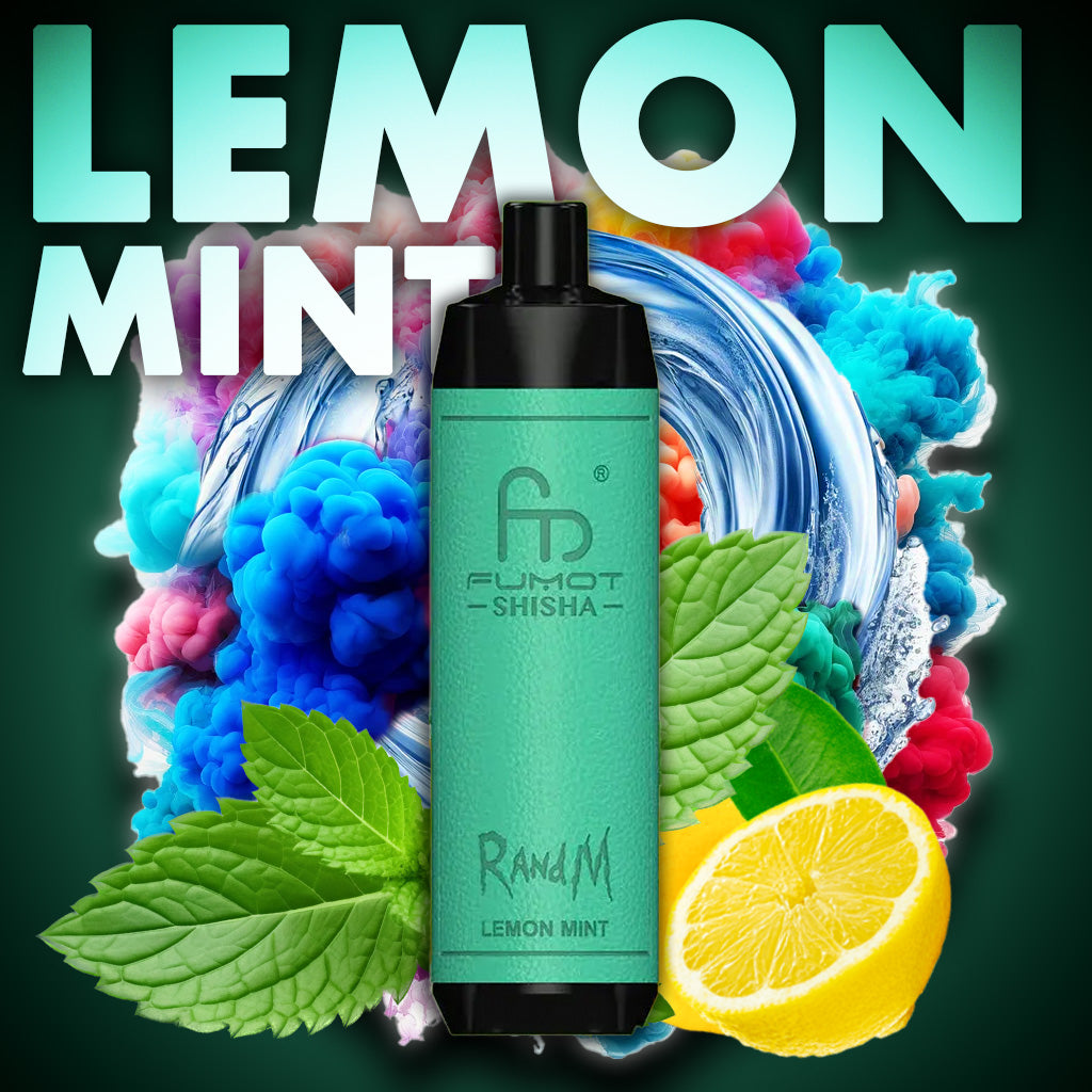 RandM Tornado Vape 10000 Züge Lemon Mint Geschmack