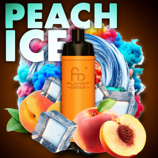 RandM Shisha 10000 in der Geschmacksrichtung Peach Ice